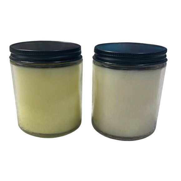 2 White Barn Jar Candles Black Cherry Merlot 7 oz Single Wick (READ) - Picture 3 of 8